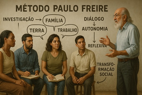 Curso Grátis de Método Paulo Freire de Alfabetização | Intitula Cursos