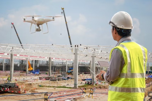 Uso de Drones na Construção Civil