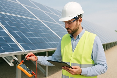 Operação e Manutenção de Usinas Solares (O&M)