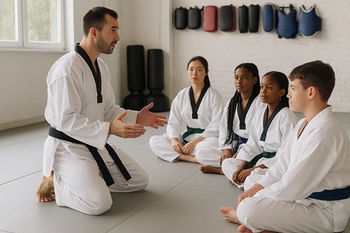 Treinador de Taekwondo