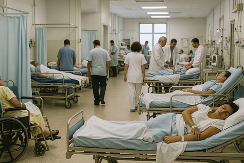Superlotação nos Hospitais Públicos