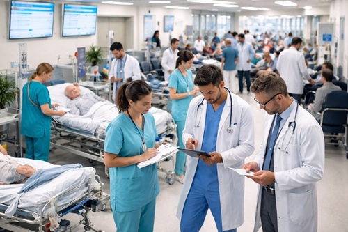 Superlotação dos Serviços de Emergência